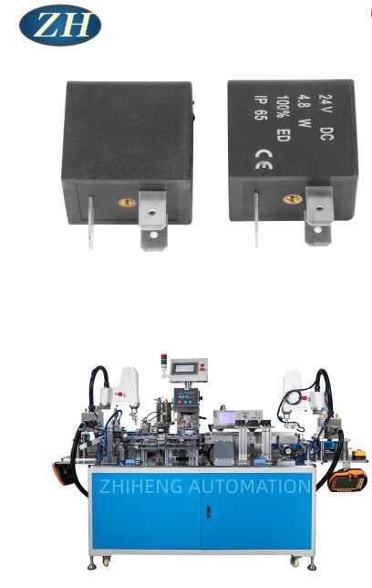 Comhla Solenoid Tástála Coil Agus Sceitheadh ​​Meaisín Priontála